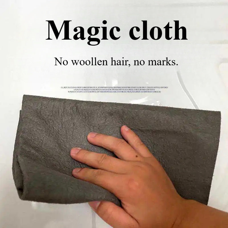 Microfiber Cleaning Cloth for Glass Mirrors and Kitchen Surfaces Reusable Ultra-Absorbent