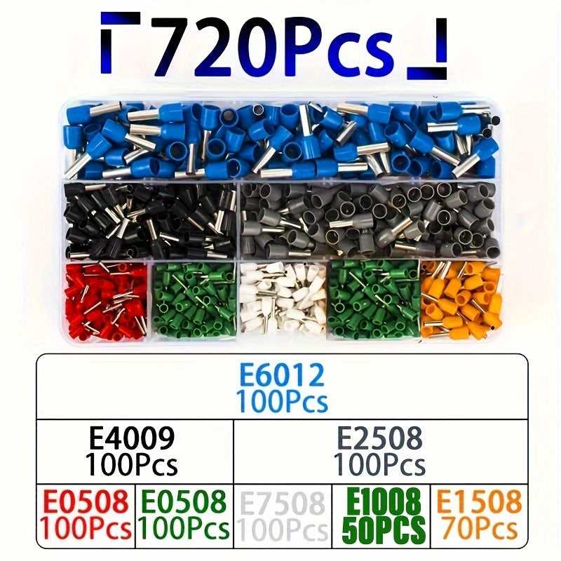 400-2400pcs Insulated Copper Crimp Wire Connectors with Pliers