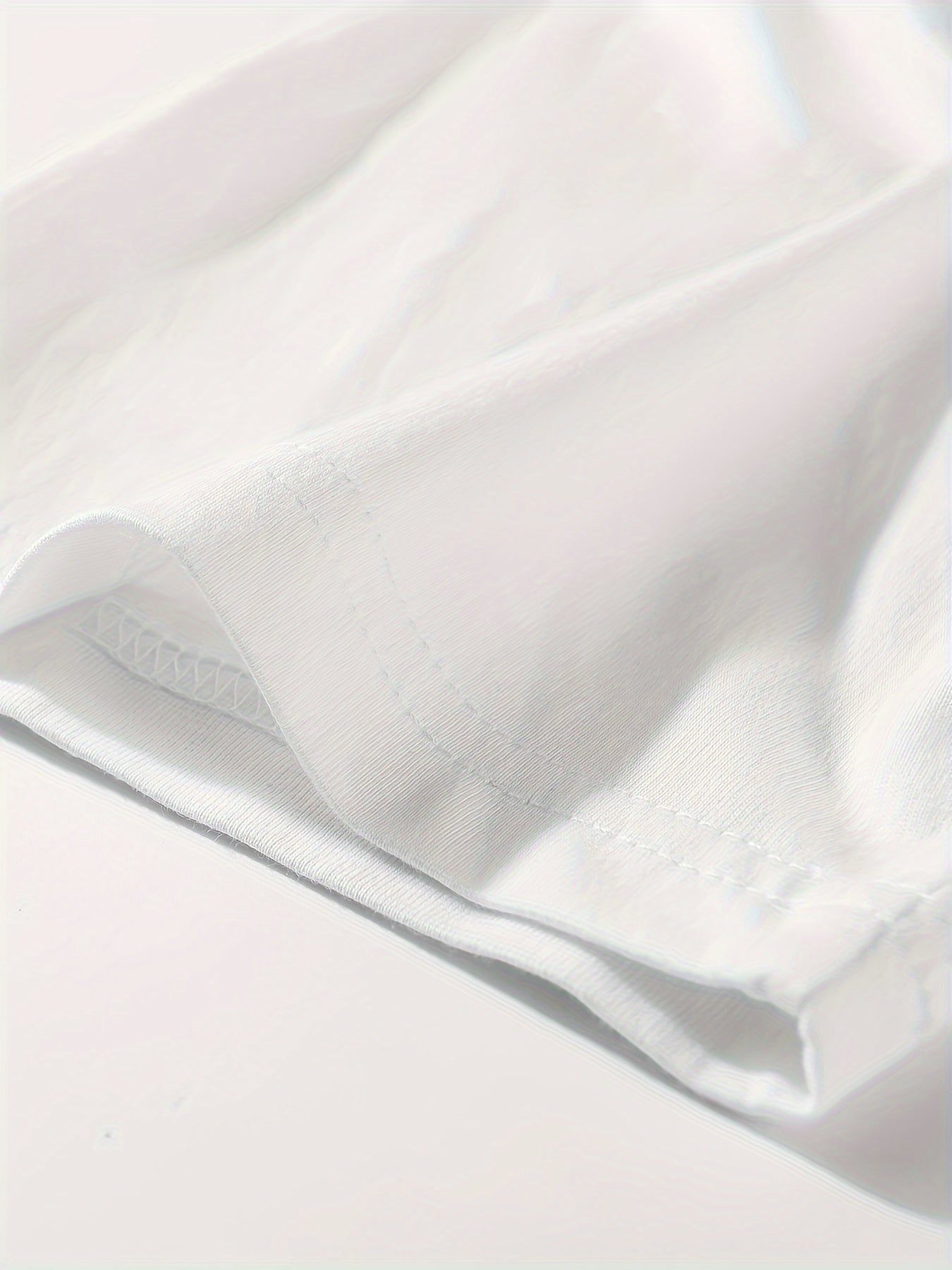 Men's Cotton T-Shirt with Bird Print Regular Fit Round Neck Short Sleeve