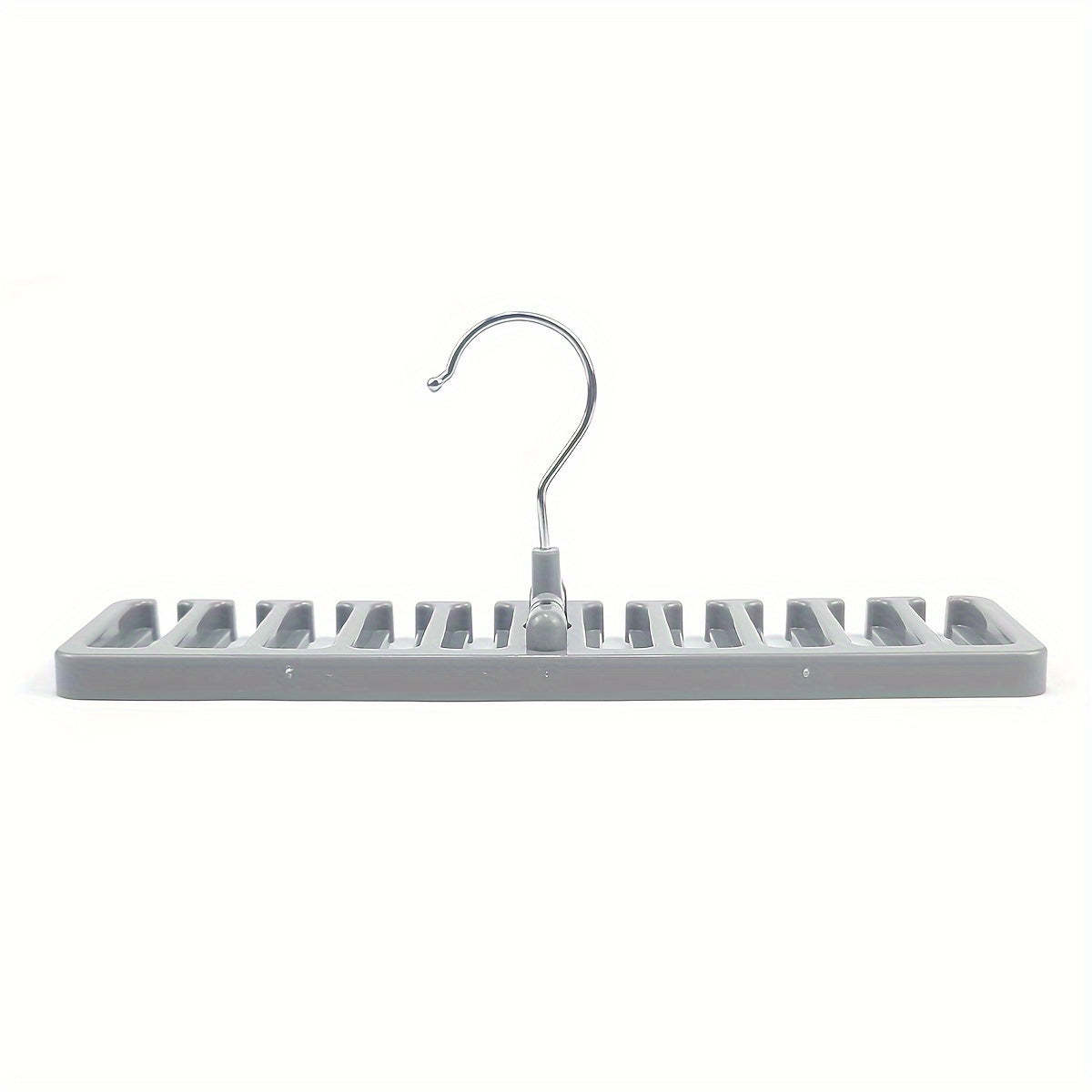 Multifunctional Storage Rack for Belts Ties Scarves in Black and White