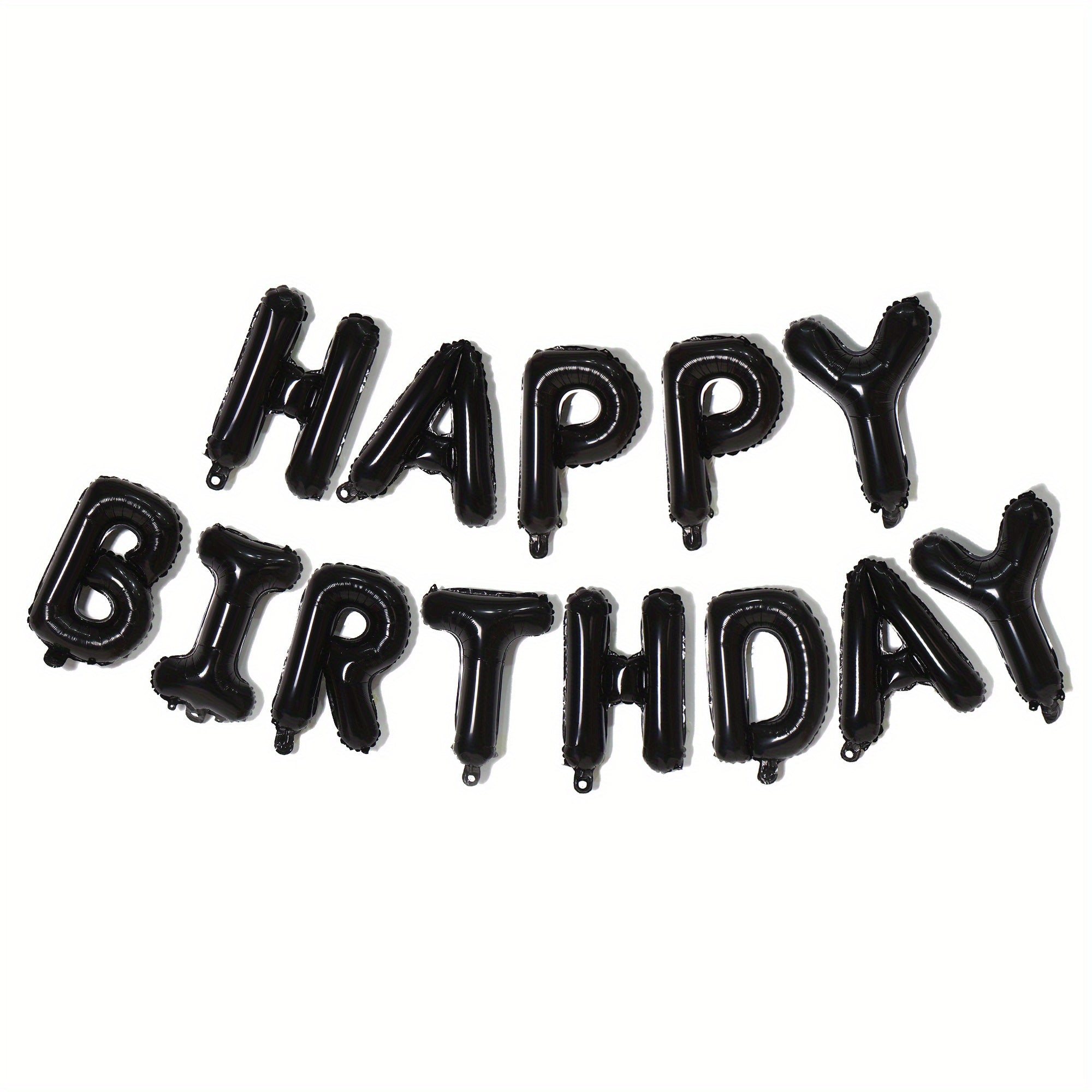 16-Inch Happy Birthday Letter Balloon Set Aluminum Film Party Decorations