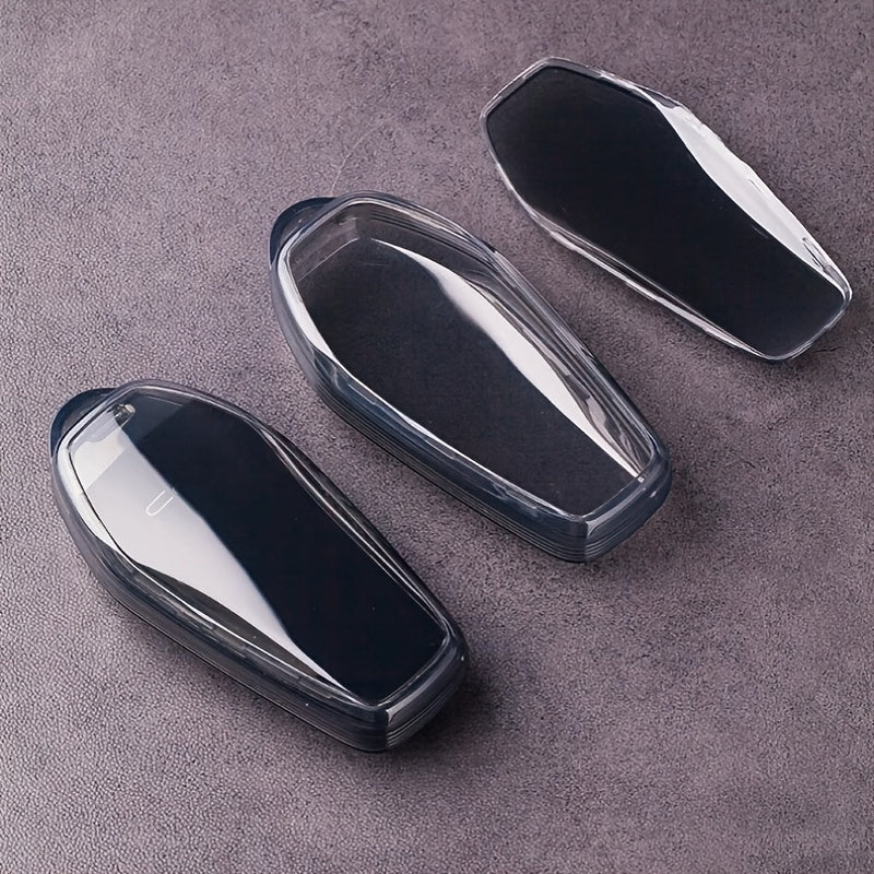 Universal TPU Key Cover for EV Car Keys, Minimalist Slim Design