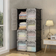 Organizador de armario apilable y expandible para almacenamiento en armario de dormitorio