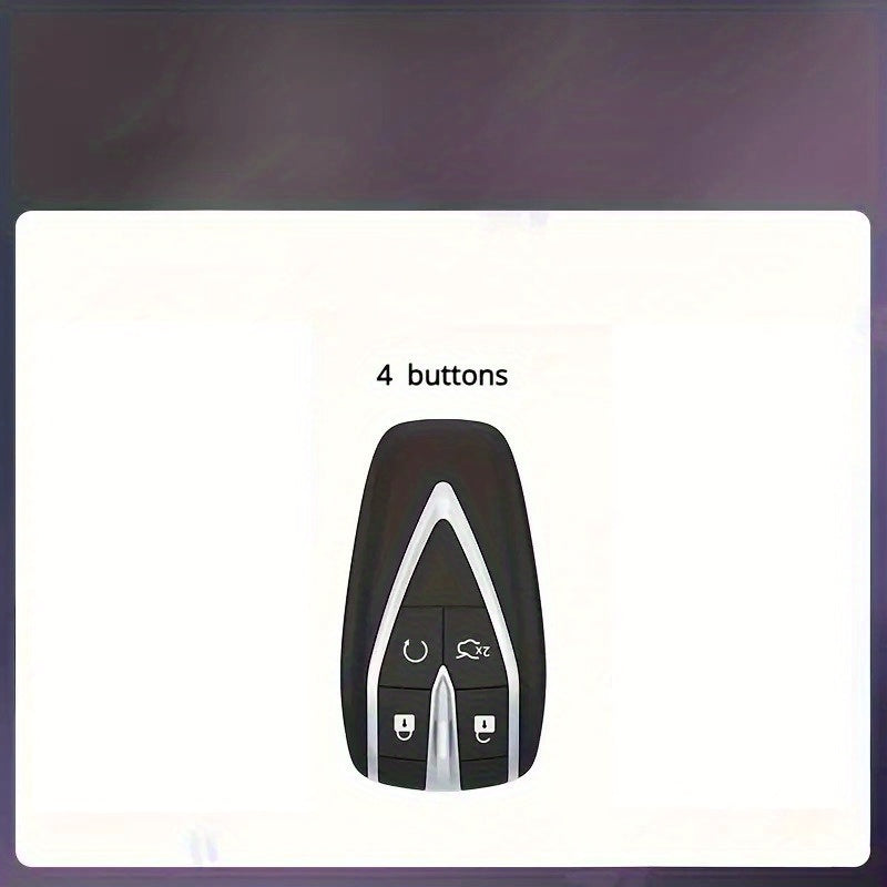 Car Remote Key Fob Cover Zinc Alloy Keychain for SUV Jeep Accessories