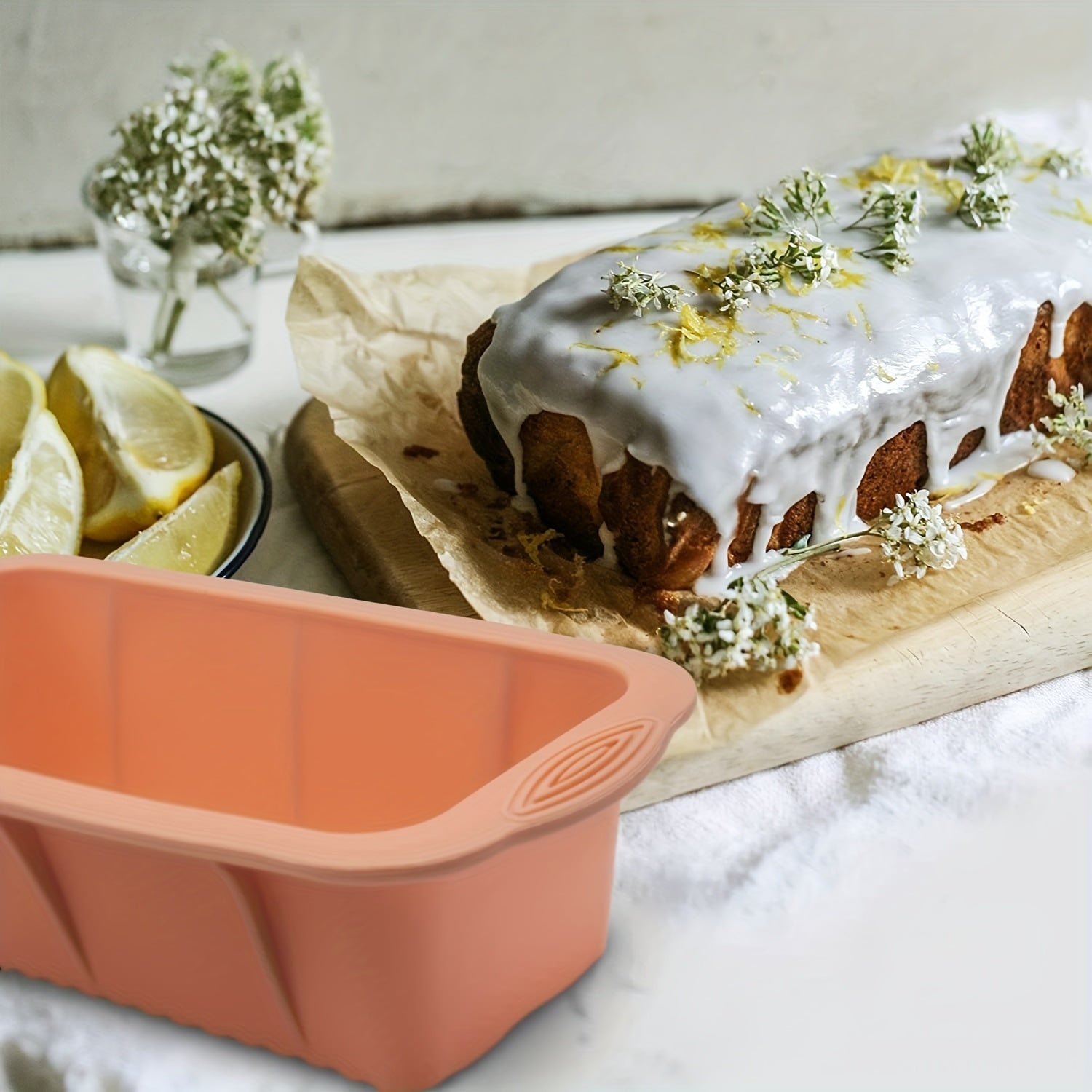 Food-Safe Silicone Baking Mold for Bread, Cheesecakes, Pastries