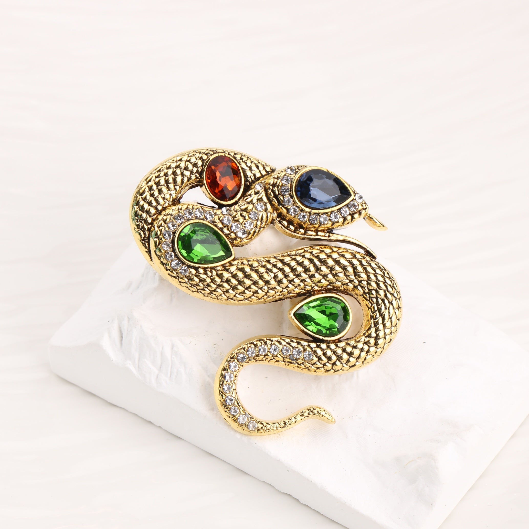 Year of the Snake Brooch for Women Elegant Corsage Delicate Accessory