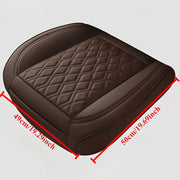 Yellow Car Seat Cushion Front Single Seat Breathable Non-Slip All-Season