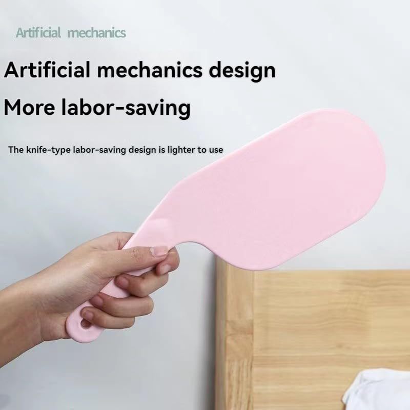 Yostiq to'shagi va o'rnatilgan yostiq uchun yostiq to'shagini yopishtirish asbobi, oq plastmassa, 1 dona