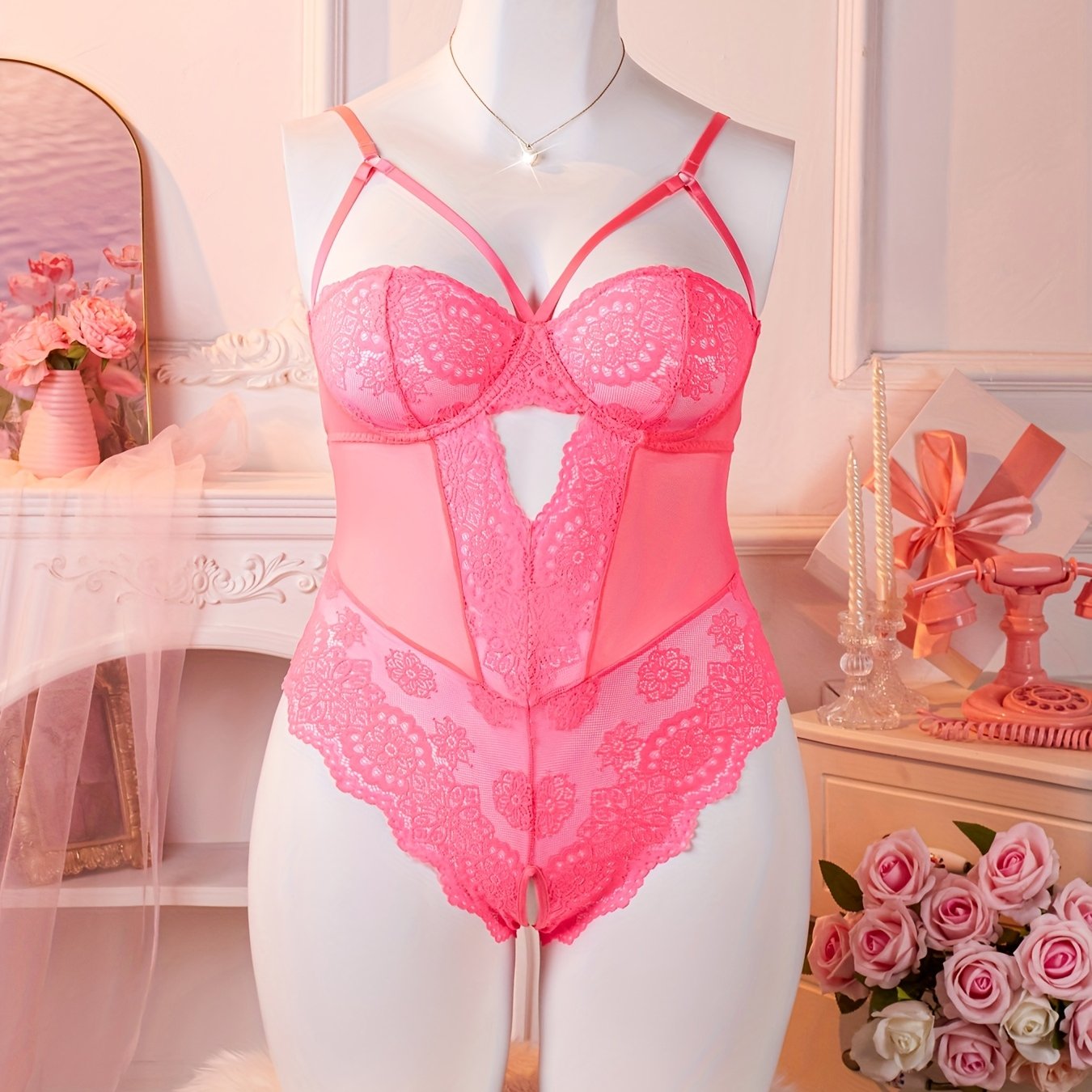 ayollar uchun sexy korsetti to'plami ochiq orqa qirqilgan chekka plus o'lcham