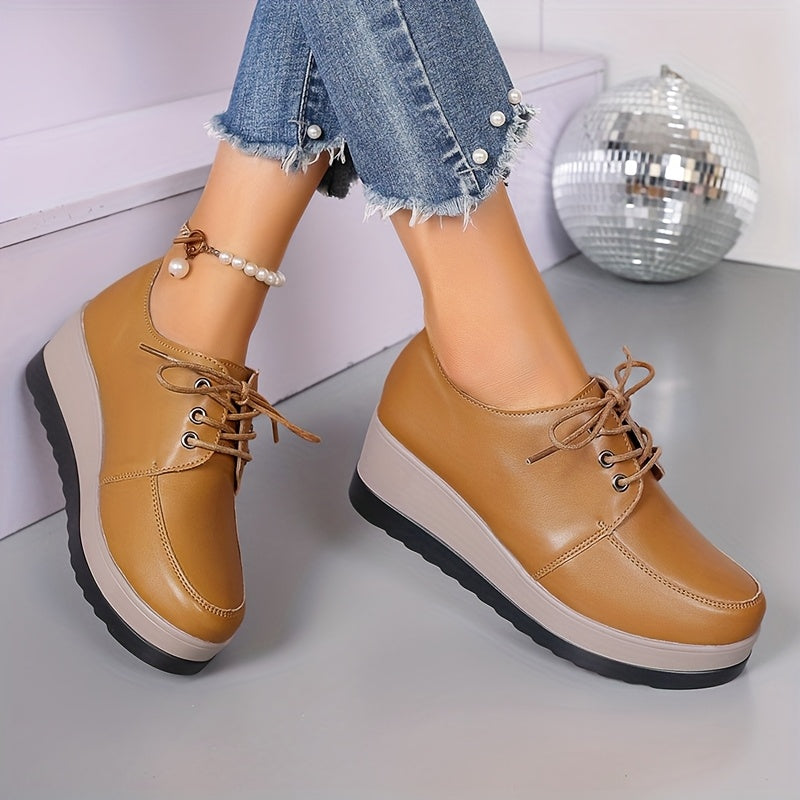 Women's Slip-On Loafers Comfortable Casual Shoes with Slip-Resistant TPR Sole