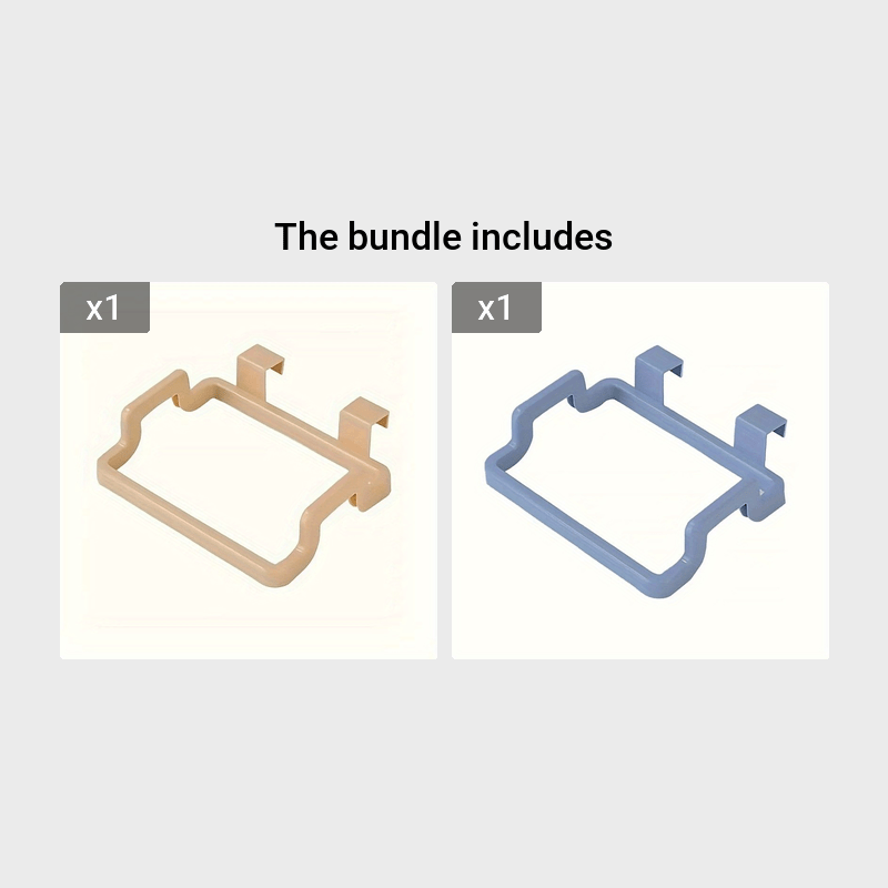 Reusable Plastic Bag Holder Rack for Kitchen Pantry Garage Bathroom