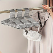 Zanglamaydigan po'latdan tayyorlangan ko'p maqsadli qoqishlar, joyni tejovchi kiyim quritish racklari, sirpanmaydigan