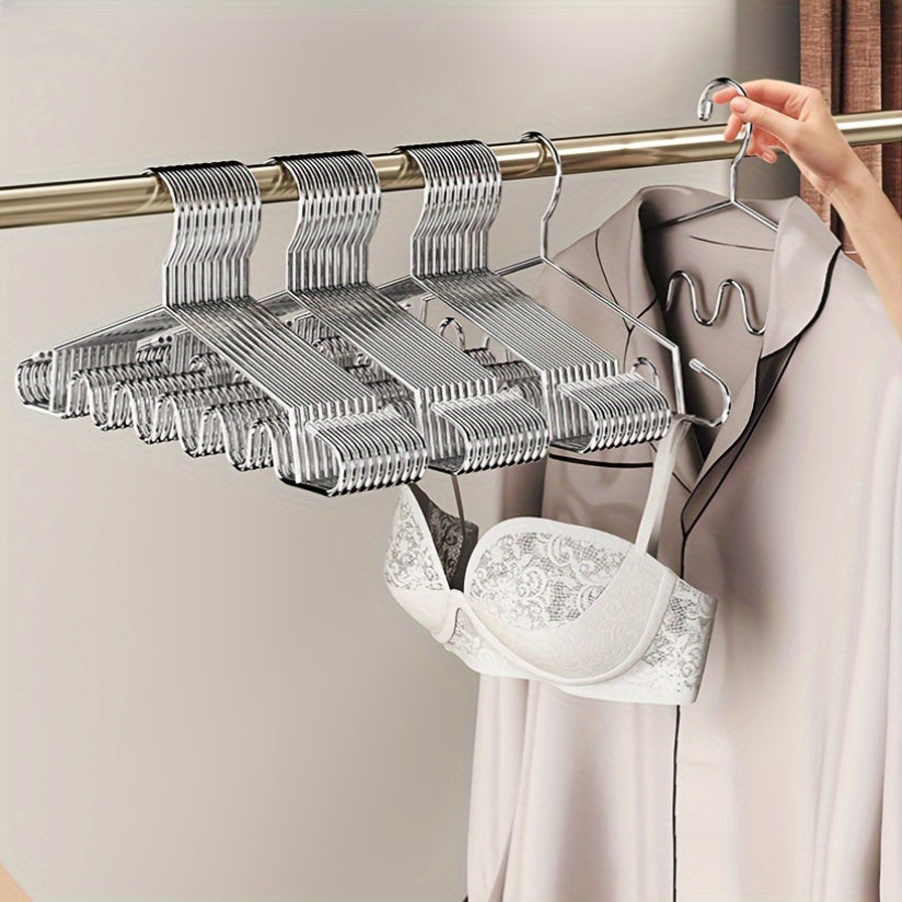 Perchas multiusos de acero inoxidable, estantes para secar ropa que ahorran espacio, antideslizantes