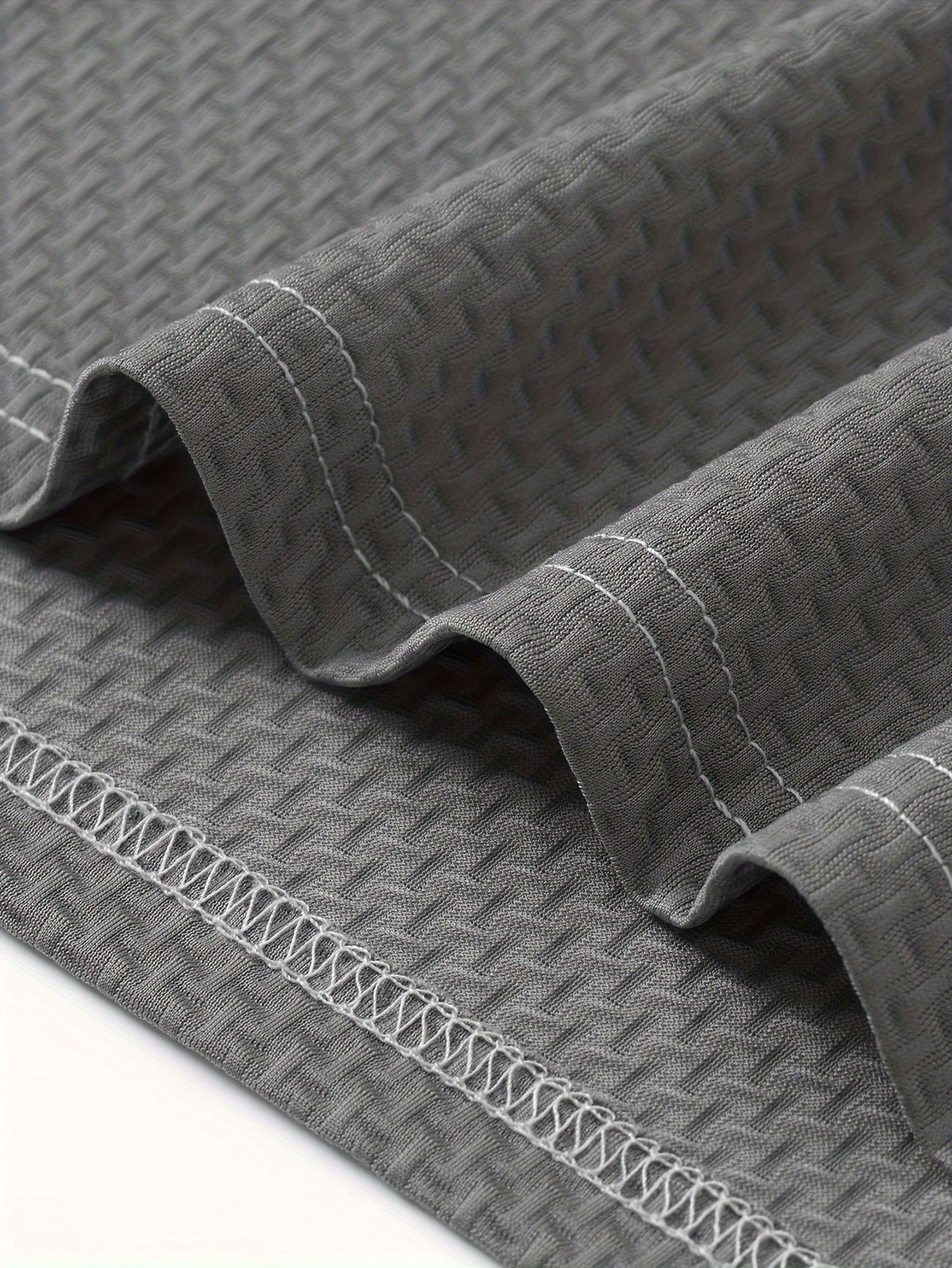 Мужская короткая рубашка для гольфа из нейлона с геометрическим узором, летняя повседневная