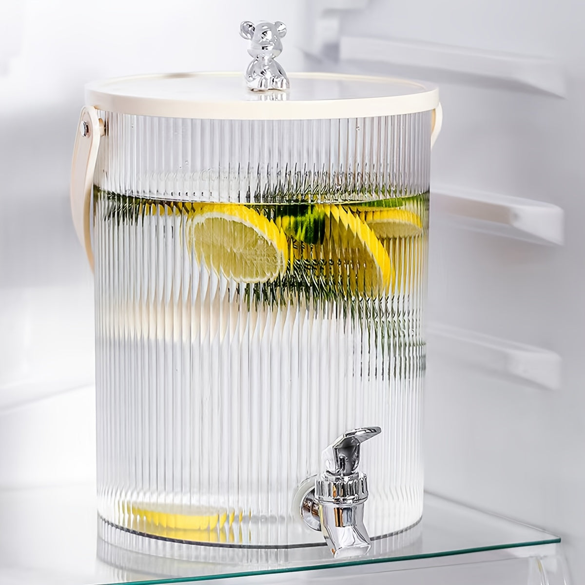 Outdoor Plastic Storage Rack for Drinks Ice Buckets Cold Water Pots and Garden Use