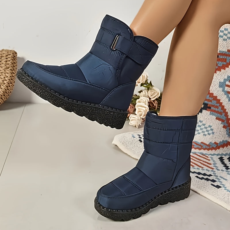 Women's Winter Snow Boots High-Top Slip-Resistant Plush Warm