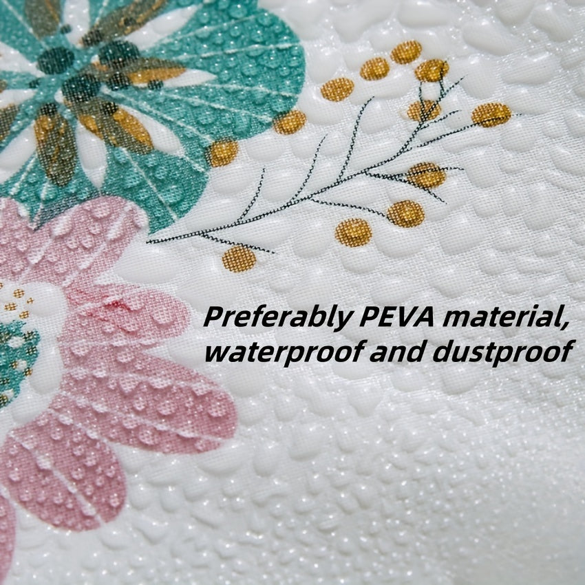 Cubierta de tela impermeable para electrodomésticos para lavadoras, funda antipolvo con diseño de tapa abatible