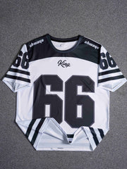 Men's Short Sleeve Polyester T-Shirt with All-Over Print Summer Casual Regular Fit