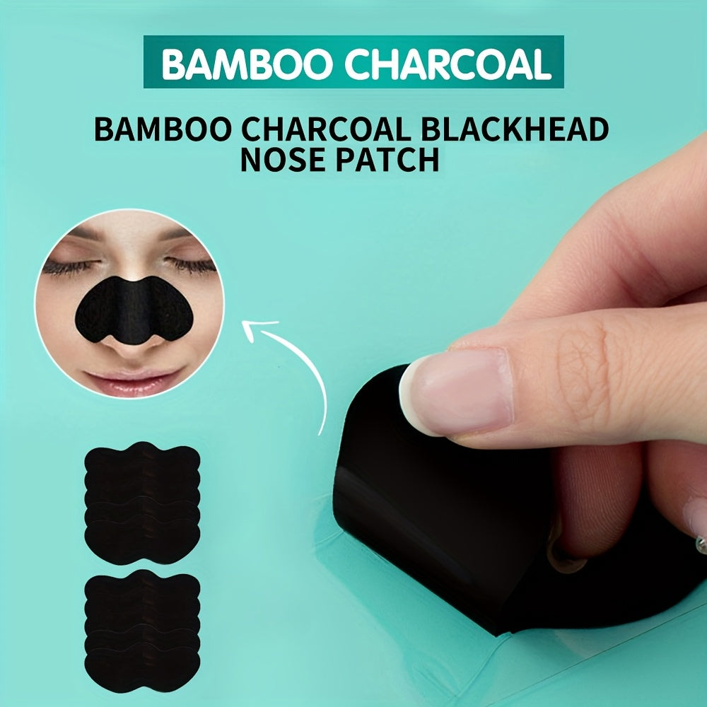 Unisex Bamboo Charcoal Nose Mask Deep Cleansing 10 Pack
