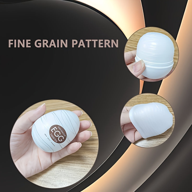 Men soft flexible pocket masturbator egg for male pleasure