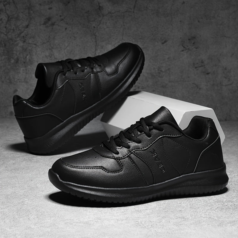 Women's Slip-Resistant Chef Shoes All-Season Work Sneakers with Rubber Sole