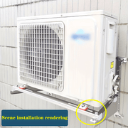 Insulation Pads for Air Conditioner Mounting Red White Noise-Reducing Non-Electric