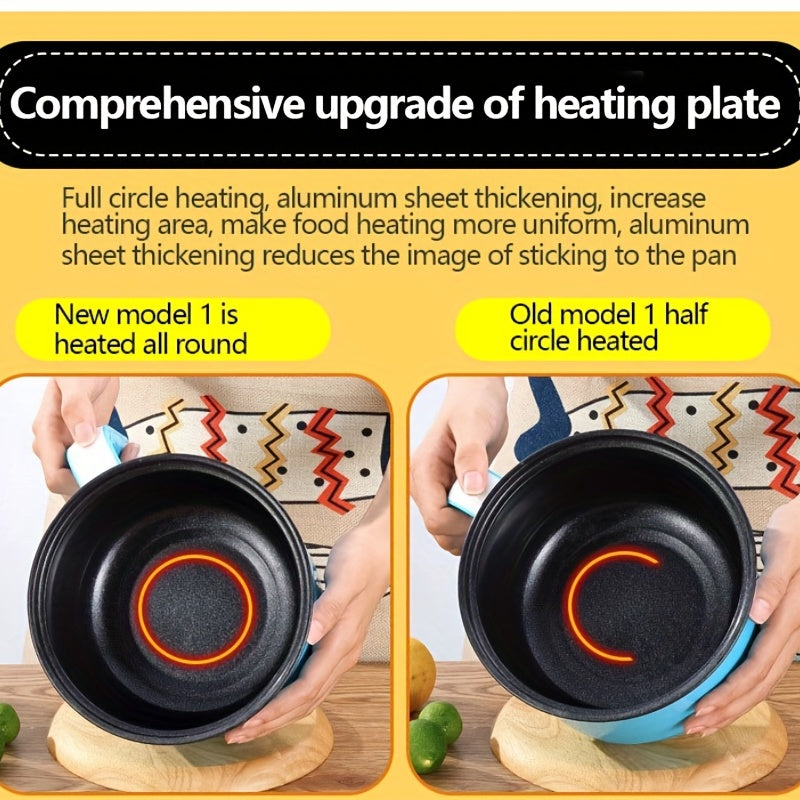 1.8L Elektrik guruch pishirgich, yotoqxona uchun, suli, makaron, issiq qozon, AU rozetkasi