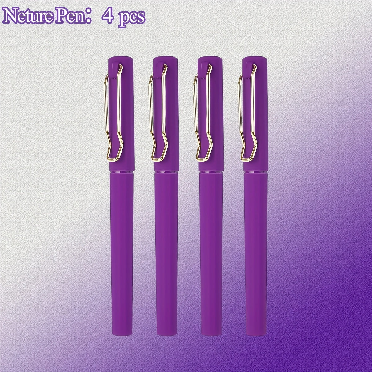 4/8pcs Gel Ink Rollerball Pens 0.7mm Medium Point Quick Drying Ergonomic Black Ink