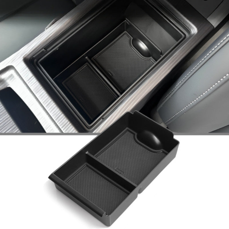 Car Interior Center Console Armrest Storage Box with Cup Holder