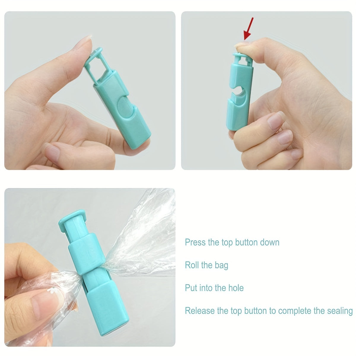 Food Preservation Sealing Clips Spring Clamp Multi-Purpose Plastic Sealer