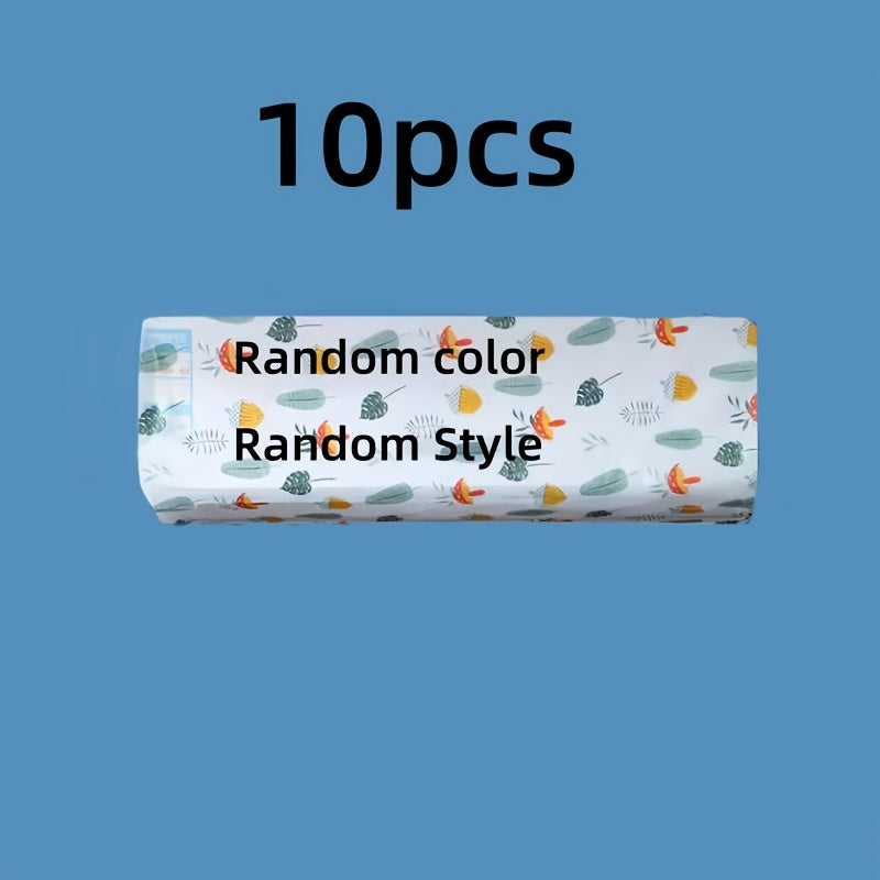 Wall-Mounted AC Unit Dust Cover Floral Bird Pattern Waterproof Washable Reusable Indoor Outdoor