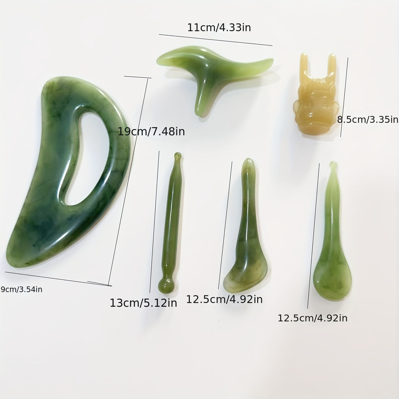 Универсальный скребок для тела для дренажа, массажа плеч, шеи, спины, живота, ног, лимфодренажа, иглоукалывания сухожилий и терапии по меридианам.
