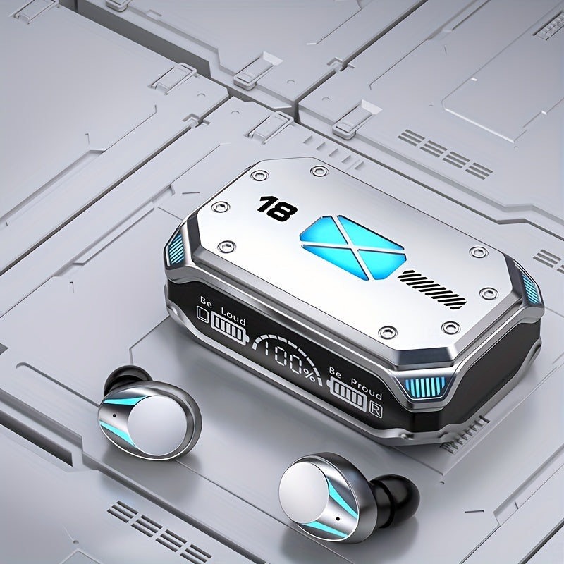 Auriculares inalámbricos para adultos deporte ejercicio control de ruido control táctil auriculares inalámbricos