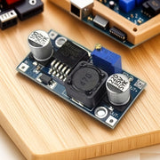 Juego de 1, 3 o 5 módulos convertidores buck ajustables DC-DC LM2596, entrada de 3V-40V, salida de 1.5V-35V