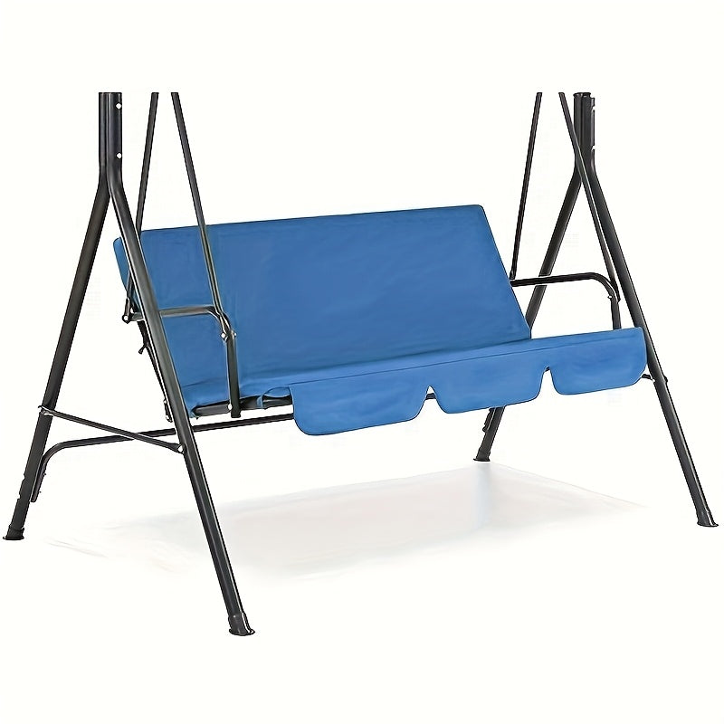 Cubierta impermeable roja para columpio de porche con correas ajustables 149.86x48.26x10.16 cm