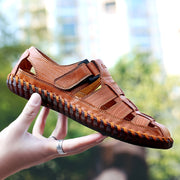 Men's Microfiber Slip-On Sandals for Outdoor Casual Summer Beach