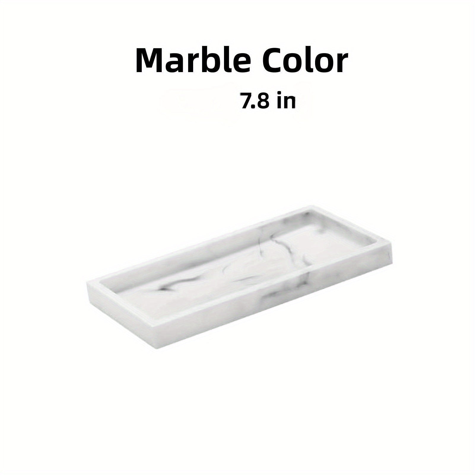 Набор из 2 ударопрочных силиконовых подносов для кухни и ванной