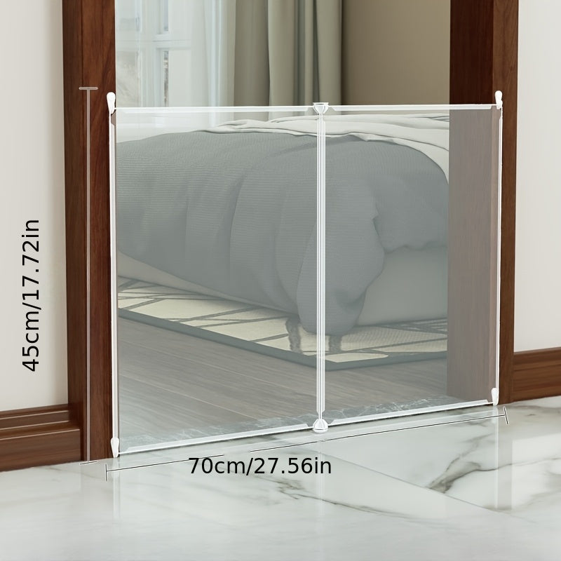 Flexible Clear Pet Playpen for Rabbits, Small Dogs, Cats Indoor Outdoor