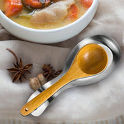 Stainless Steel Spoon Rest Tray Kitchen Tool Durable Sleek Design