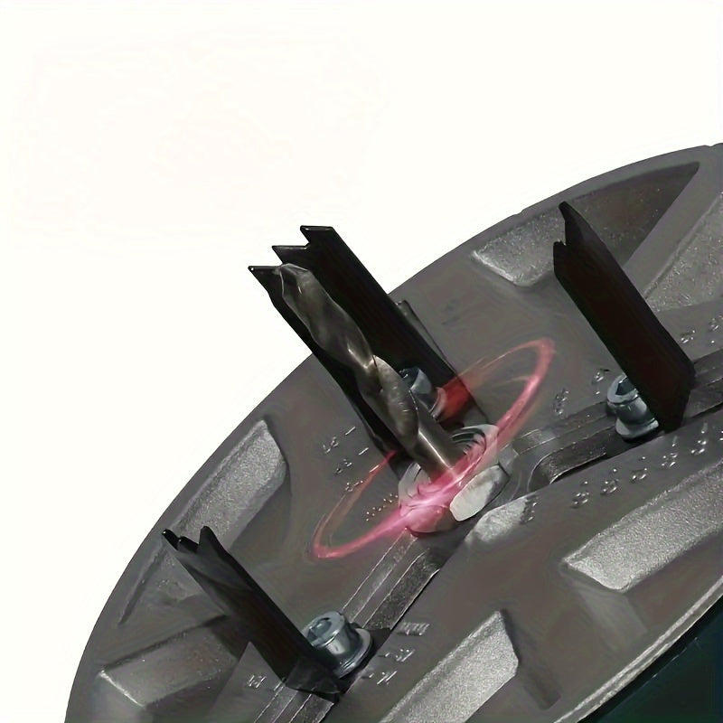 Sozlanadigan teshik pichoqlari to'plami 45-130mm yog'och, plastmassa, gipsokarton va metall uchun markaziy burg'ulash bilan