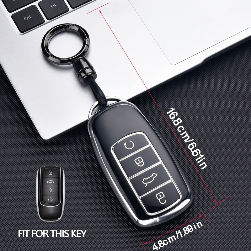 Universal TPU Car Key Cover Scratch-Resistant Protective Fob Case