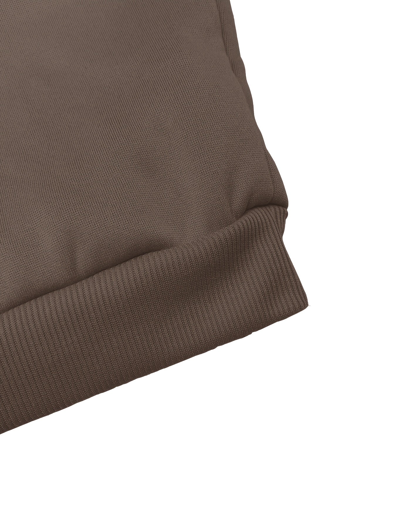 Plus Size Women's Casual Sportswear Set Polyester Brown Joggers Sneakers