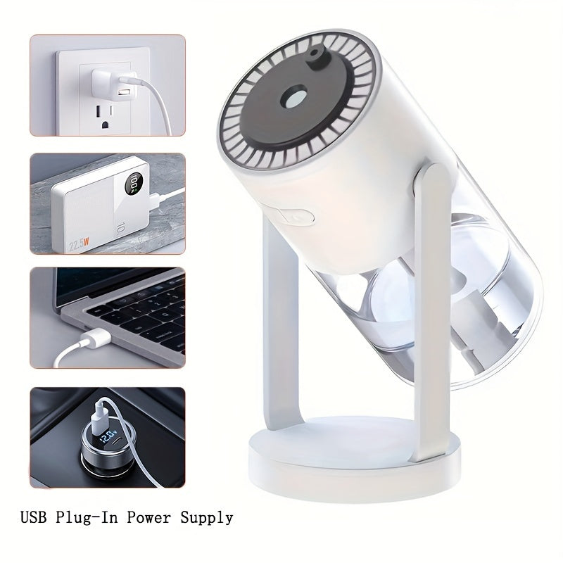 Мини-увлажнитель воздуха USB с регулируемой туманностью и автоматическим отключением для автомобиля, офиса, спальни