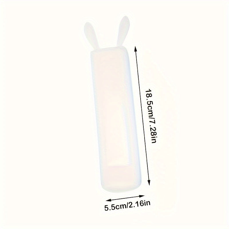 Luminous Silicone Remote Control Cover with Rabbit Ears Dustproof Anti-Fall for TV and Air Conditioner Remotes