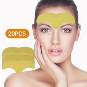 Parche reafirmante para la frente 10-30 piezas Hidratante Aloe Vera Reafirmante de la piel