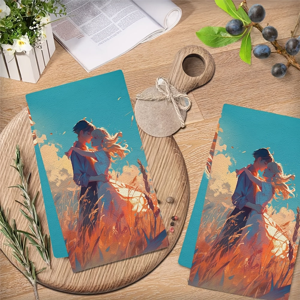 Ultra-Soft Kitchen Towels 40x60cm Absorbent Dish and Hand Towels