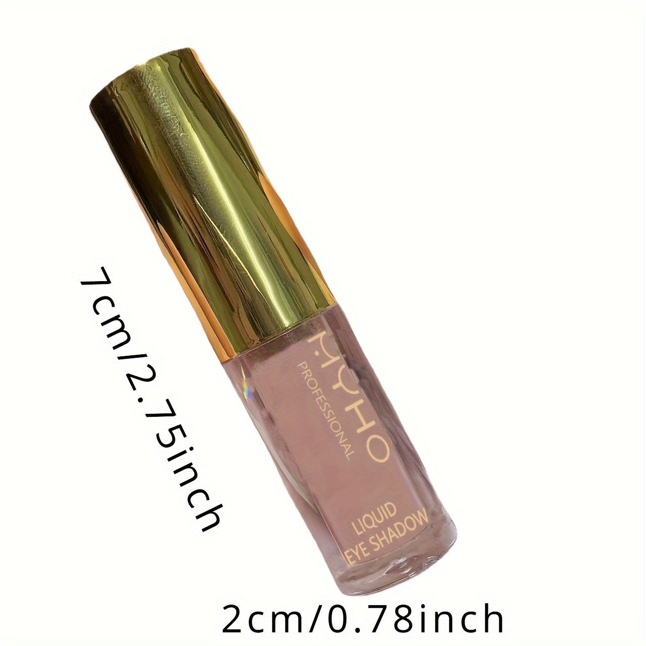 Жидкие тени для век коричневый золотой матовые мерцающие блестки стойкие