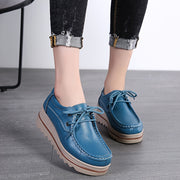 Women's Wedge Heel Sneakers Casual Platform Shoes with Thick Sole