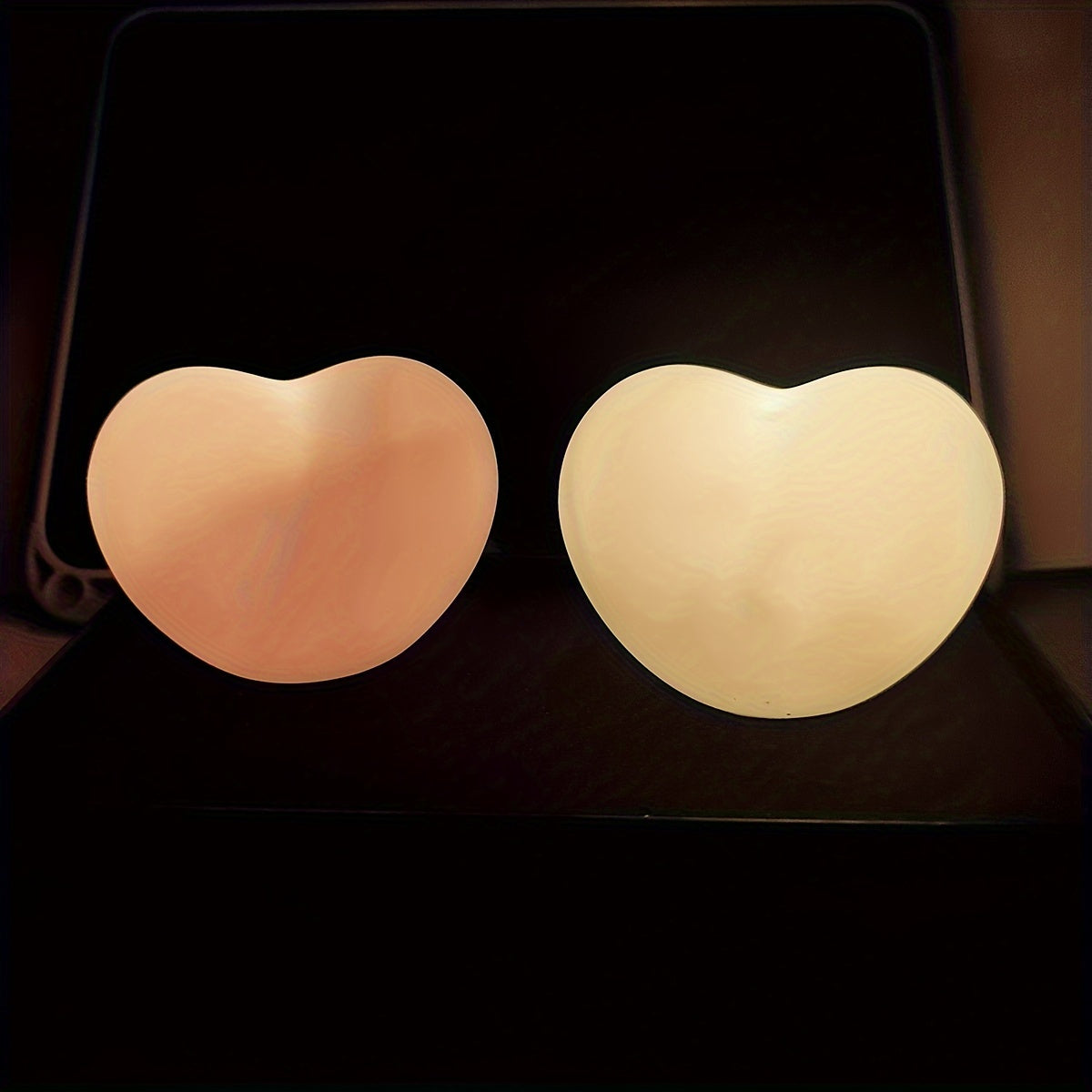 LED Love-Shaped Light for Christmas Holiday Decor and Gifts Battery-Powered Compact Design