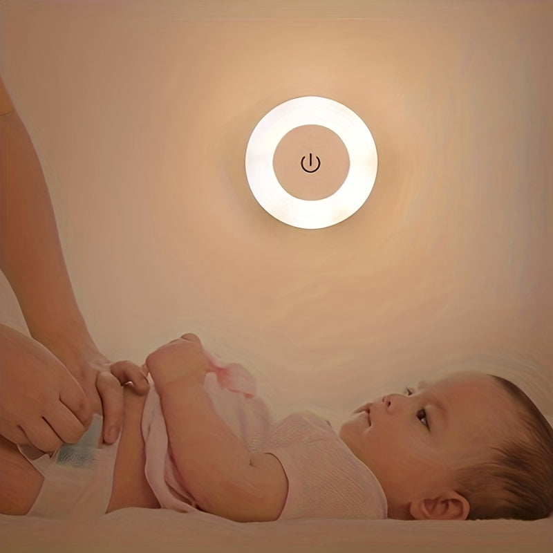 "Tegishli Yoritish LED Tezkor Yoritish, 3 Ta Moslashtiriladigan Rangli Portativ Simsiz Ostki Shkaf Yoritgichi - Yotoqxona, Oshxona, Stolda, Zinalarda, Yo'lakda Mukammal Dimmer Yoritishi - Ideal Rojdestvo yoki Halloween Hediya"